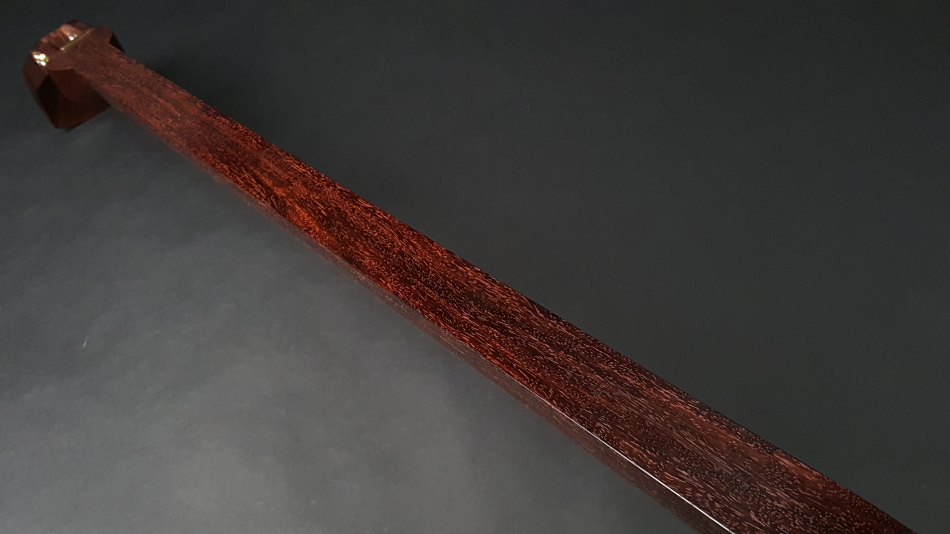 地唄三味線【高級 紅木 二分大 美品 両面張替 】 中古三味線】地唄紅木三味線（厳選品）【和楽器市場】