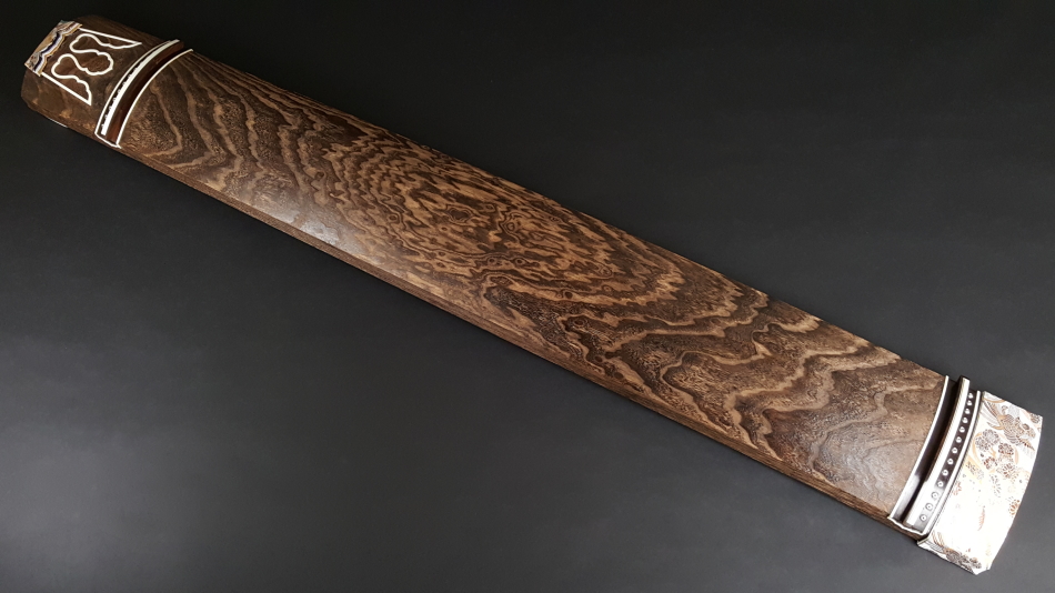 厳選中古品 琴）くり甲琴・玉縁紅木巻 WKT-TKOTO21【和楽器市場