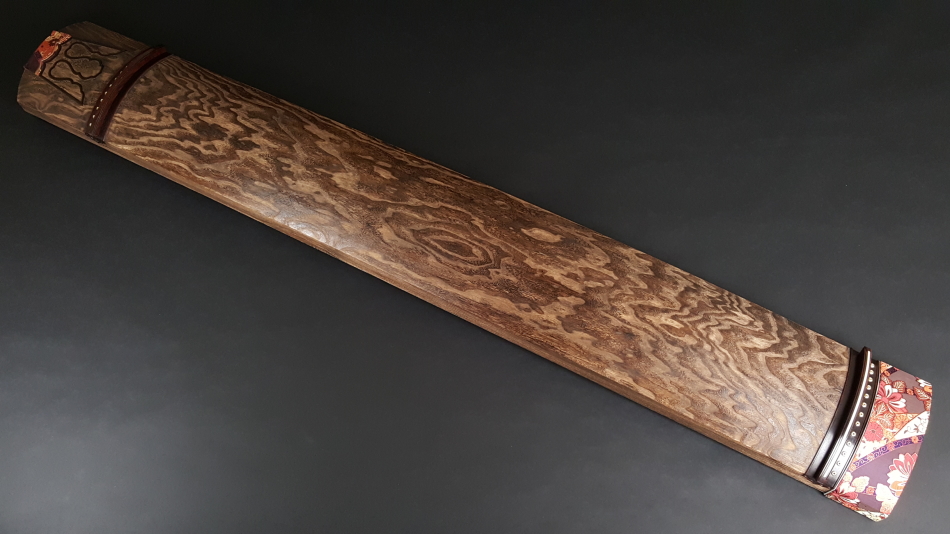 くり甲　箏　琴 厳選中古品 琴）くり甲琴・玉縁紅木巻 WKT-TKOTO26【和楽器市場
