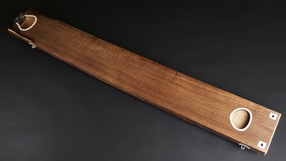 厳選中古品 琴）くり甲琴・玉縁象牙巻 WKT-TKOTO24【和楽器市場・本館】