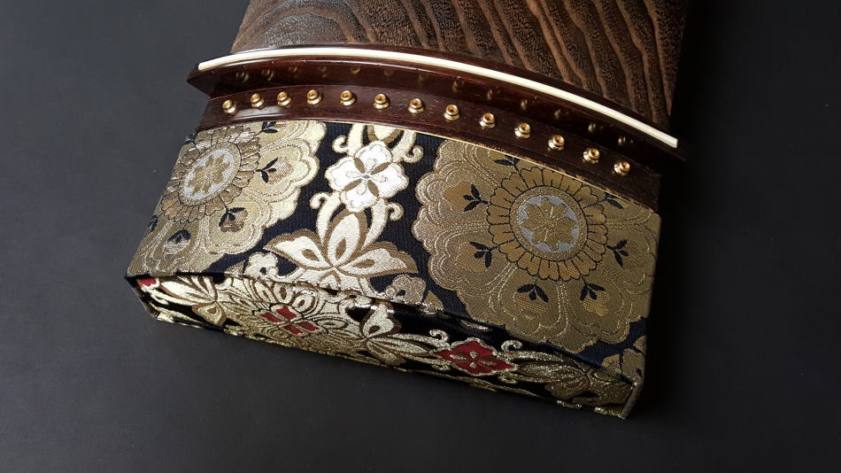 厳選中古品 琴）くり甲琴・玉縁紅木巻 WKT-TKOTO18【和楽器市場・本館】